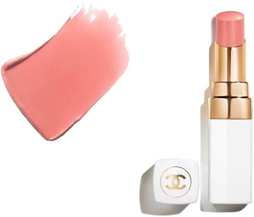 Fenty skin маска за устни и Chanel rouge coco baume 928