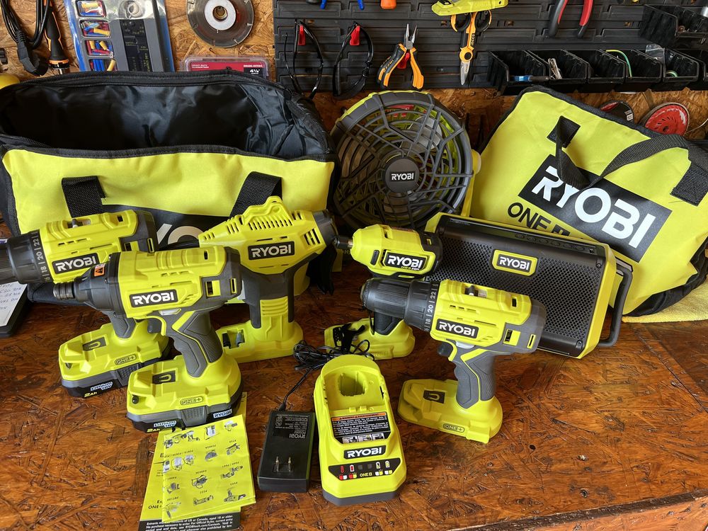 Pachet promo Ryobi 18V USA