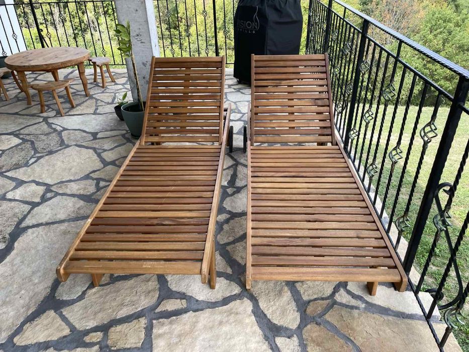 Комплект шезлонги