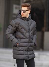 Куртка мужская зимняя с капюшоном распродажа