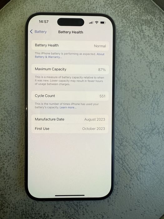 Iphone 15 pro 256 GB