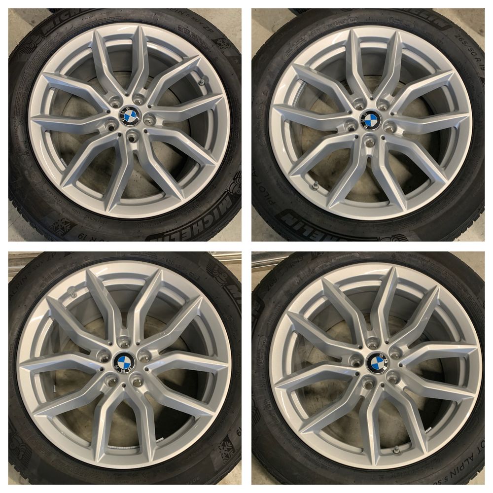 Jante  19 Originale BMW X5 G05 Iarna 265/50/19 Michelin X6 G06