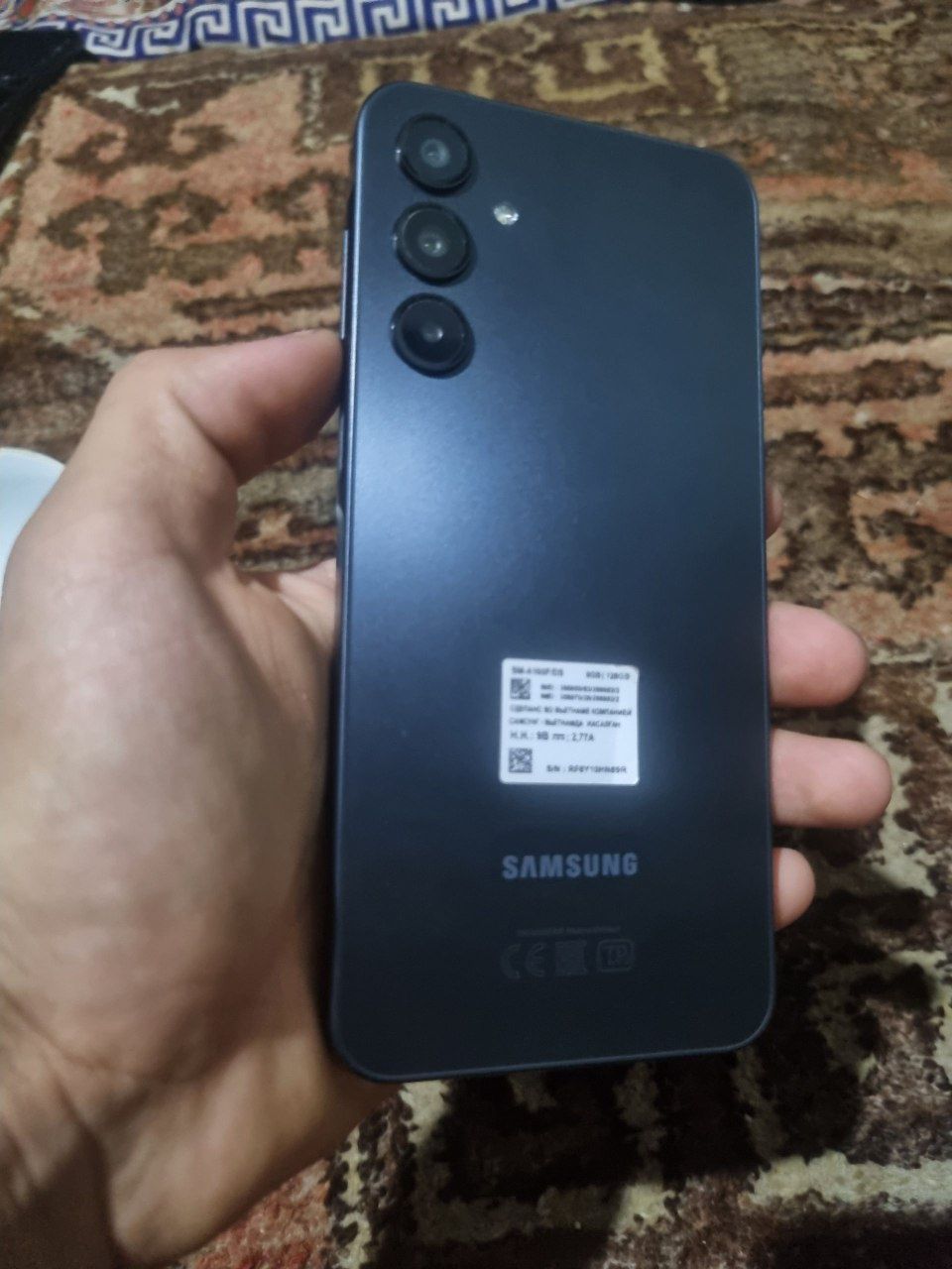 Samsung A16 Rangi qora