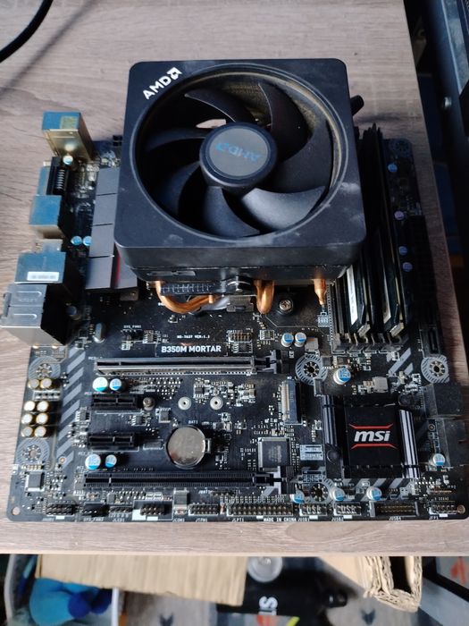 Kit ryzen 5 1600X 16GB ram 3200mhz b350 mortar