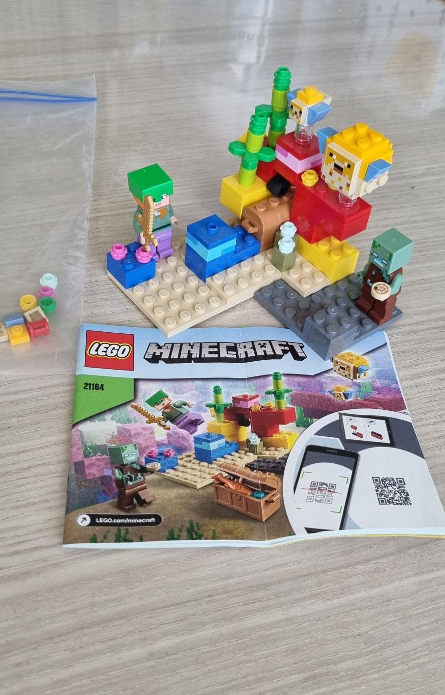 Lego Minecraft: Ледения замък - като ново