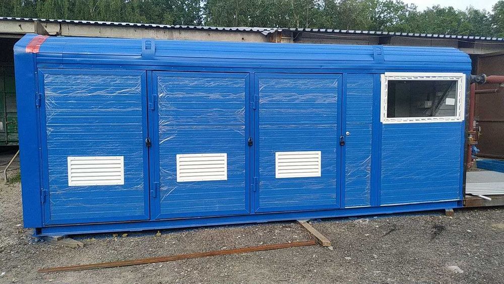 Газовая БМК на легком фундаменте без жаротрубной конструкции