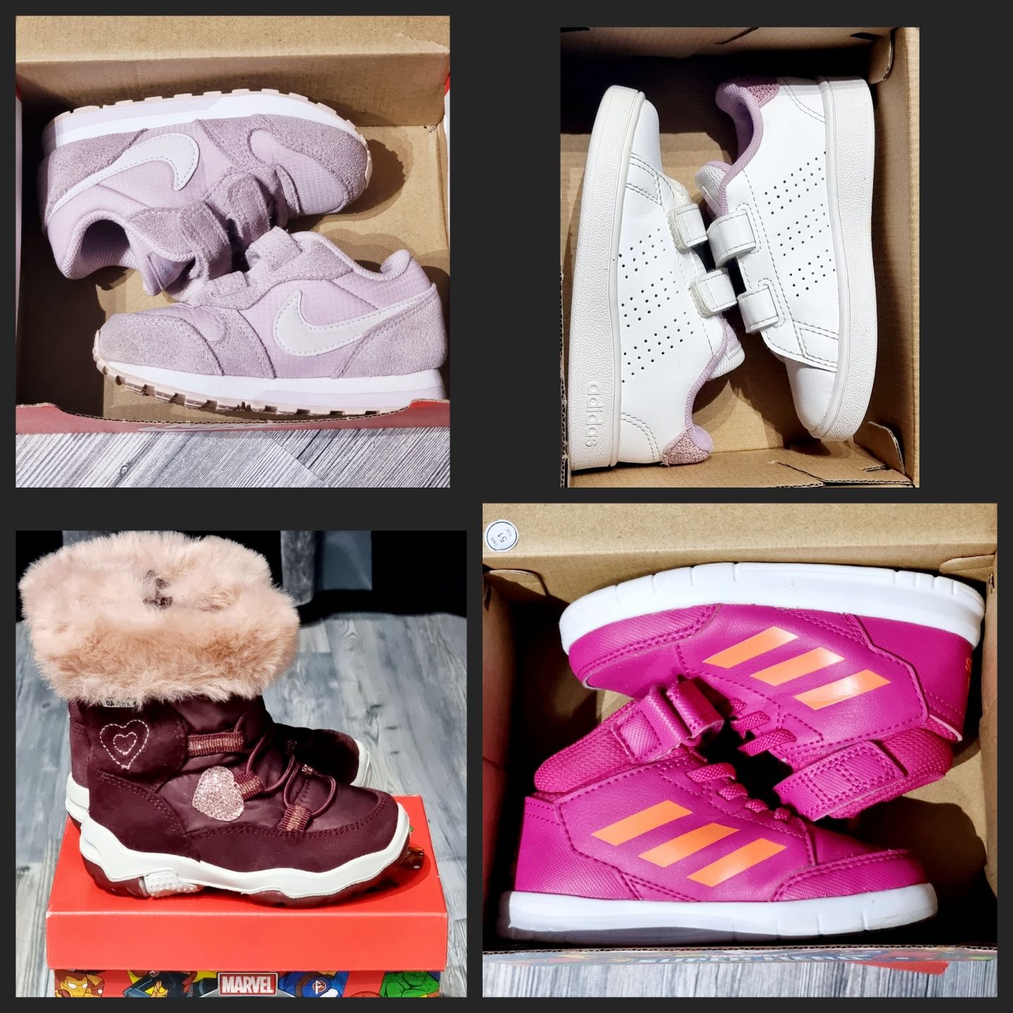Детски маратонки и Апрески - Adidas, Nike , Elefanten 22 и 23 номер