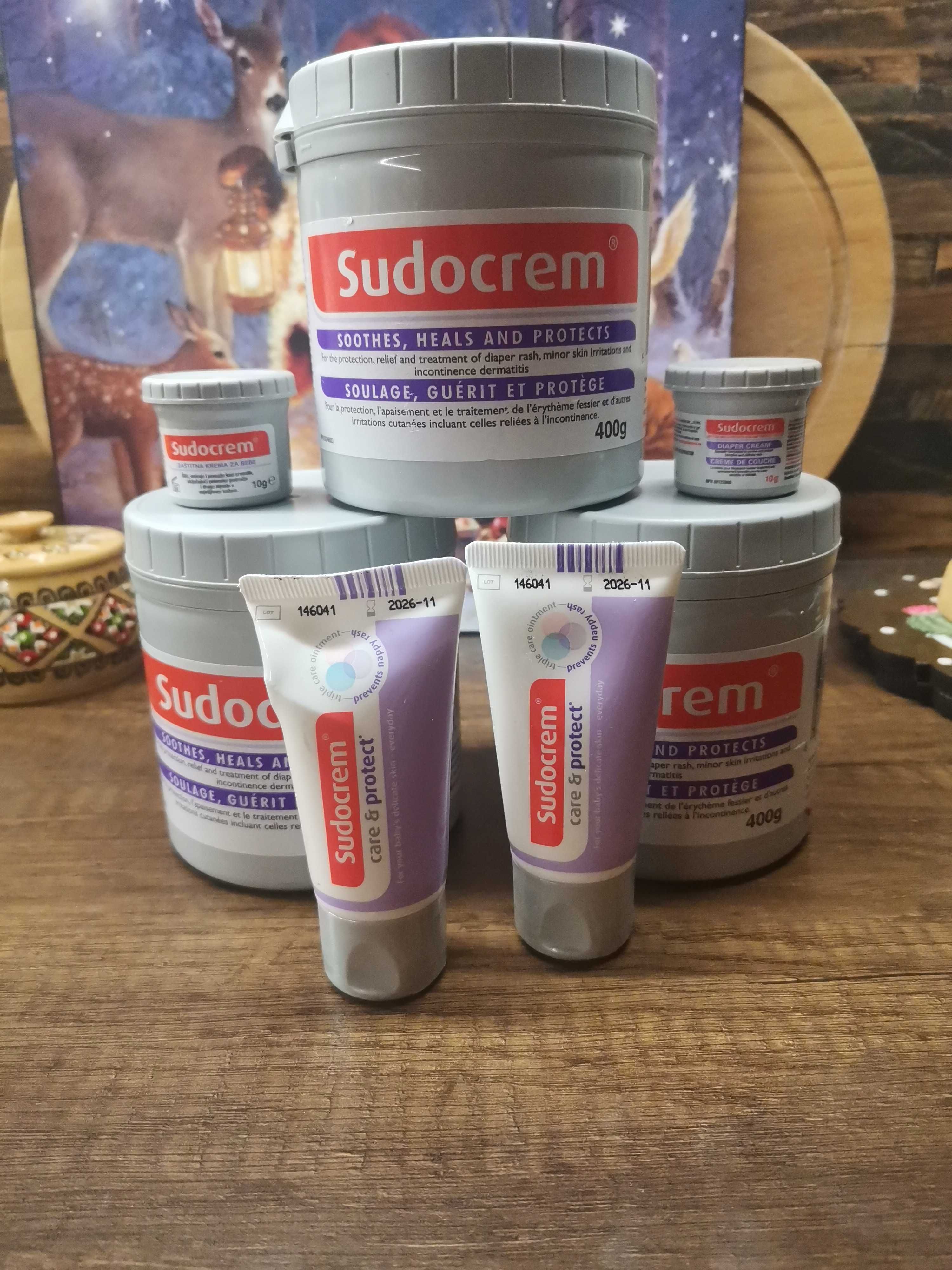 4×125гр. за 25лв. Sudocrem-крем против подсичане, рани...