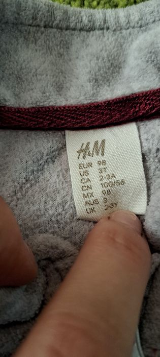 Флисовый костюм от HM