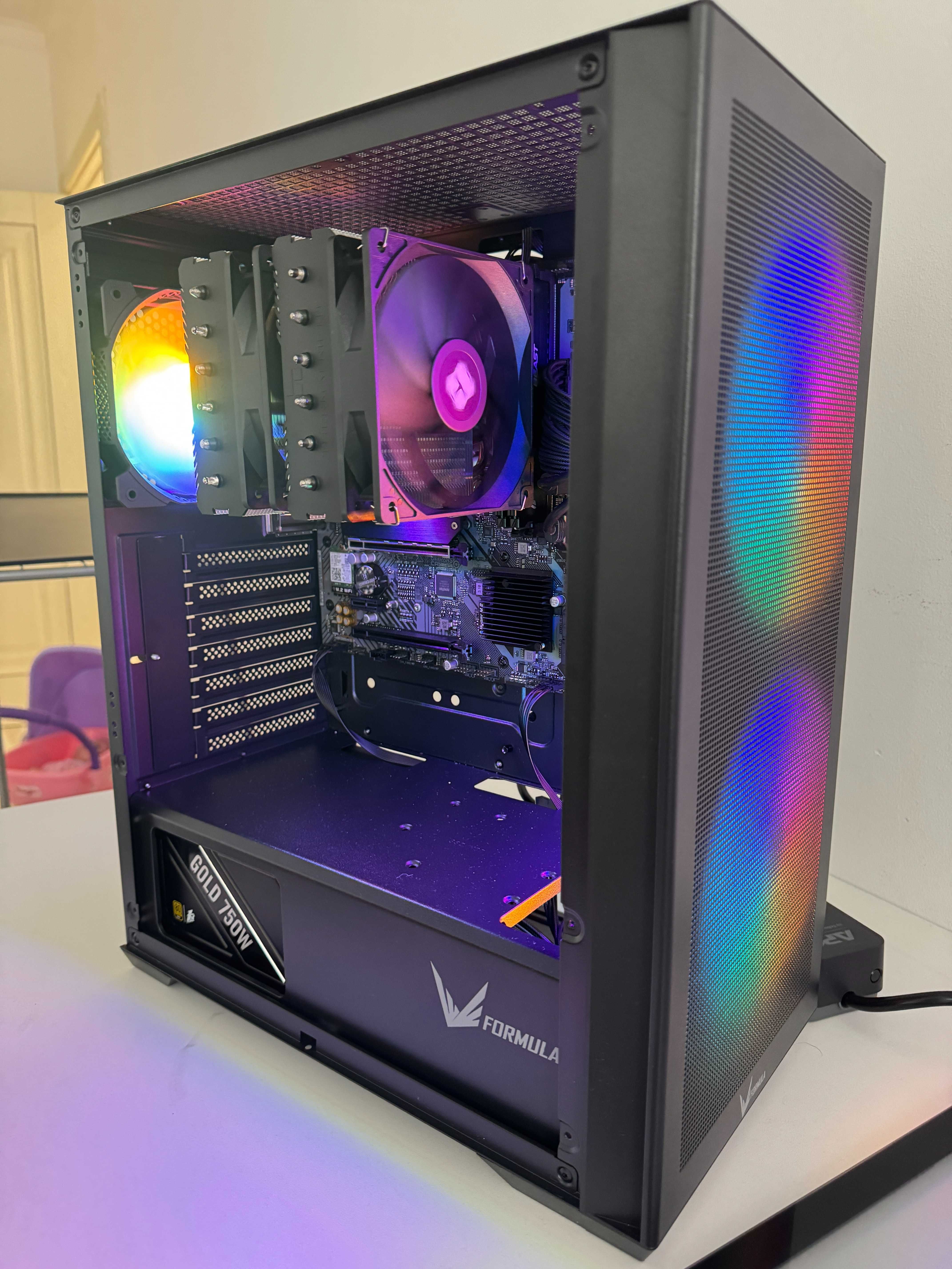 Компьютер без видеокарты, Ryzen 7 7700, 32gb DDR5, 1TB SSD, 750W Gold
