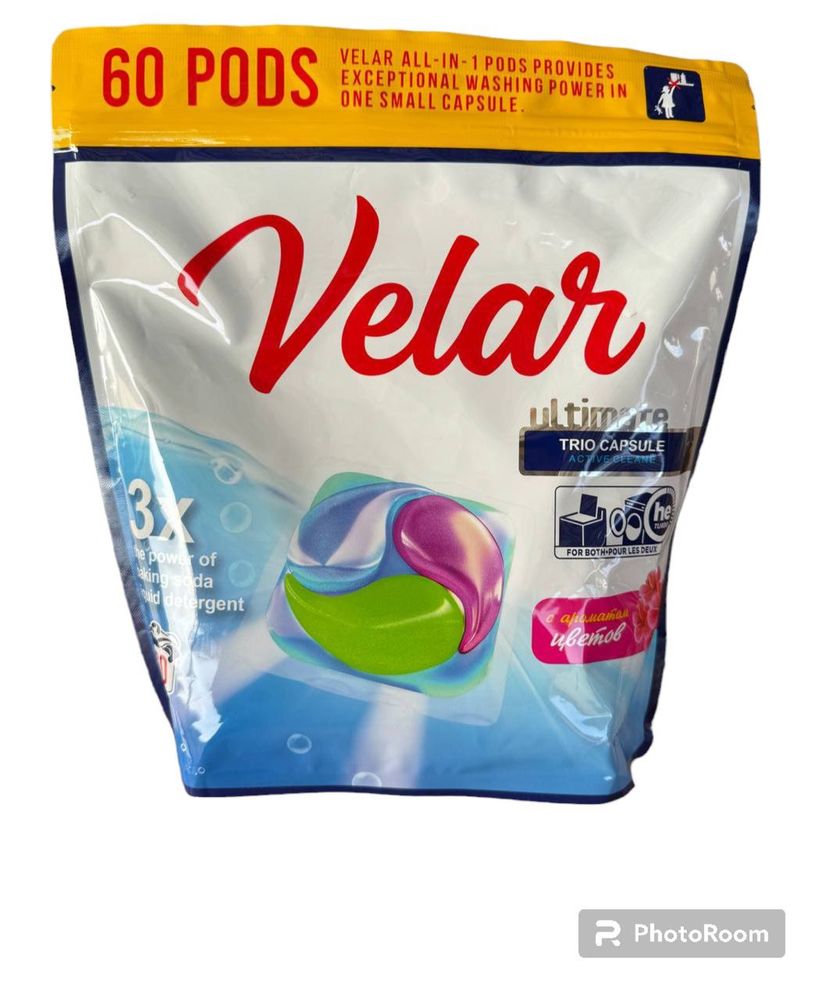 Velar (60 шт) Капсулы автомат  3в1 (мягкая упаковка)