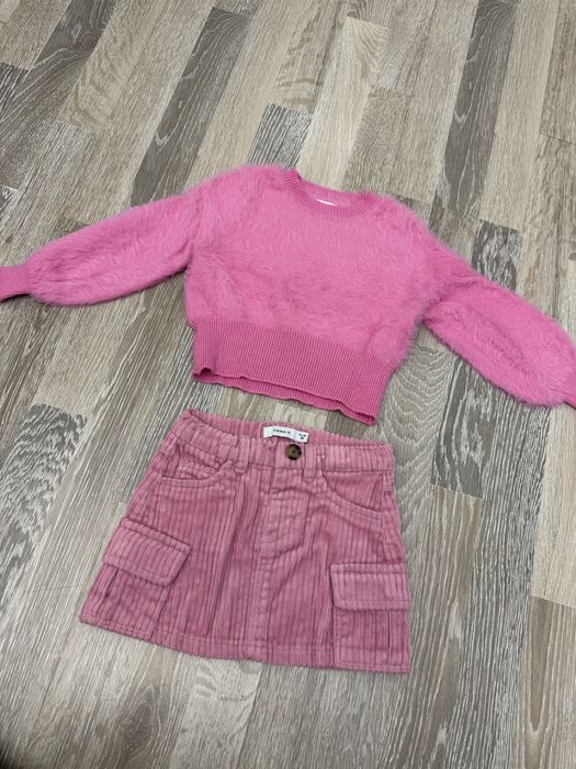 Юбки и кофты для девочки Zara,name it,h&m