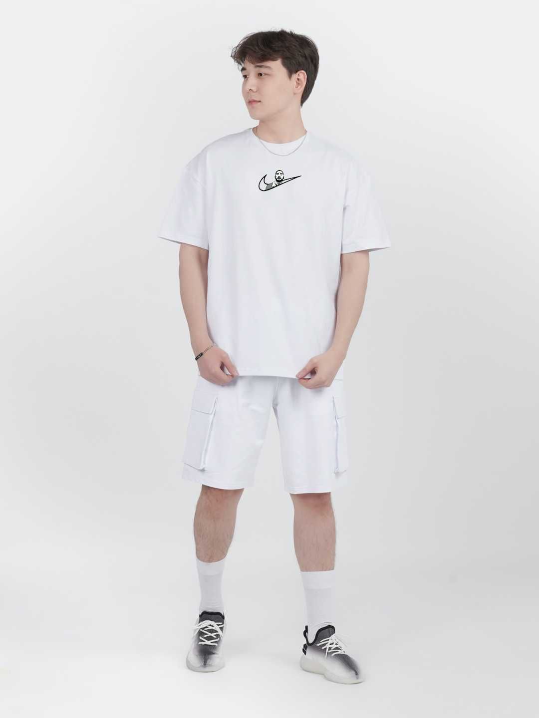 Мужская футболка унисекс, Футболка с принтом Nike Скриптонит, летняя