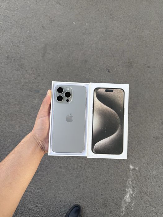 Iphone 15 Pro Max 256 gb Kar/Dok