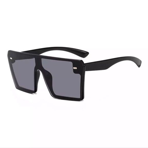 Ochelari de soare D13 (Daira-Shop.ro) negri roz patrati mari Unisex