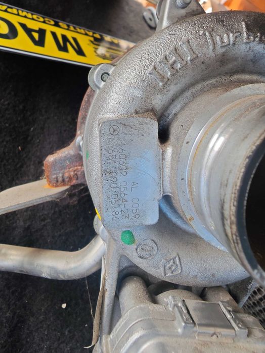 Турбо турбина Mercedes A GLA CLA W176 от 651