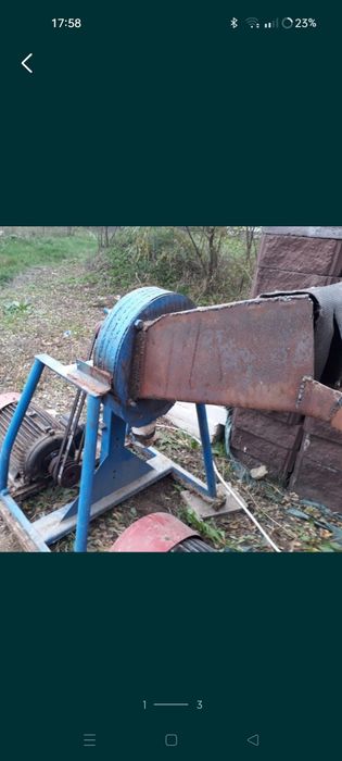 Motoare electice+ tocator furaje.