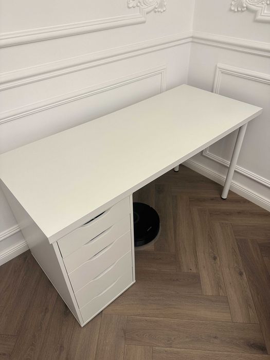 Birou, alb, 120x60 cm LAGKAPTEN / ALEX