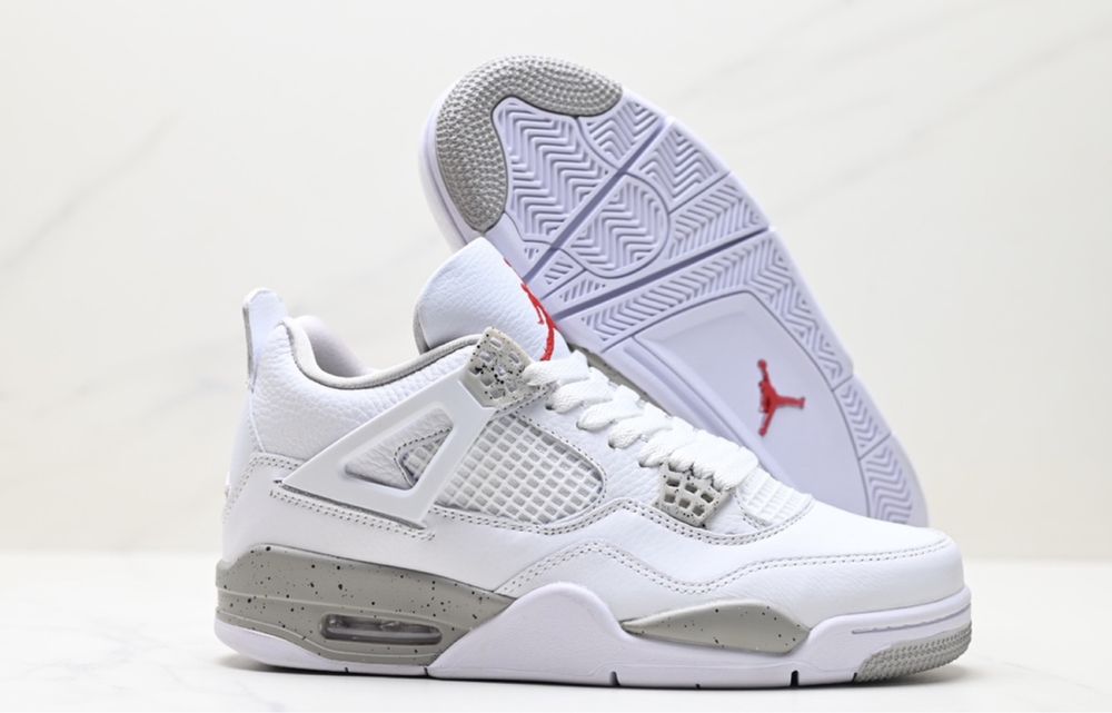 Air Jordan 4 Retro White Oreo -41