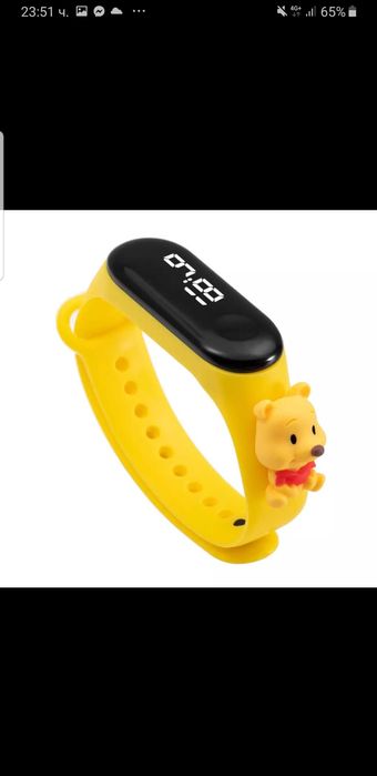 LED часовник Спайдърмен, Хълк и Елза от Замръзналото кралство