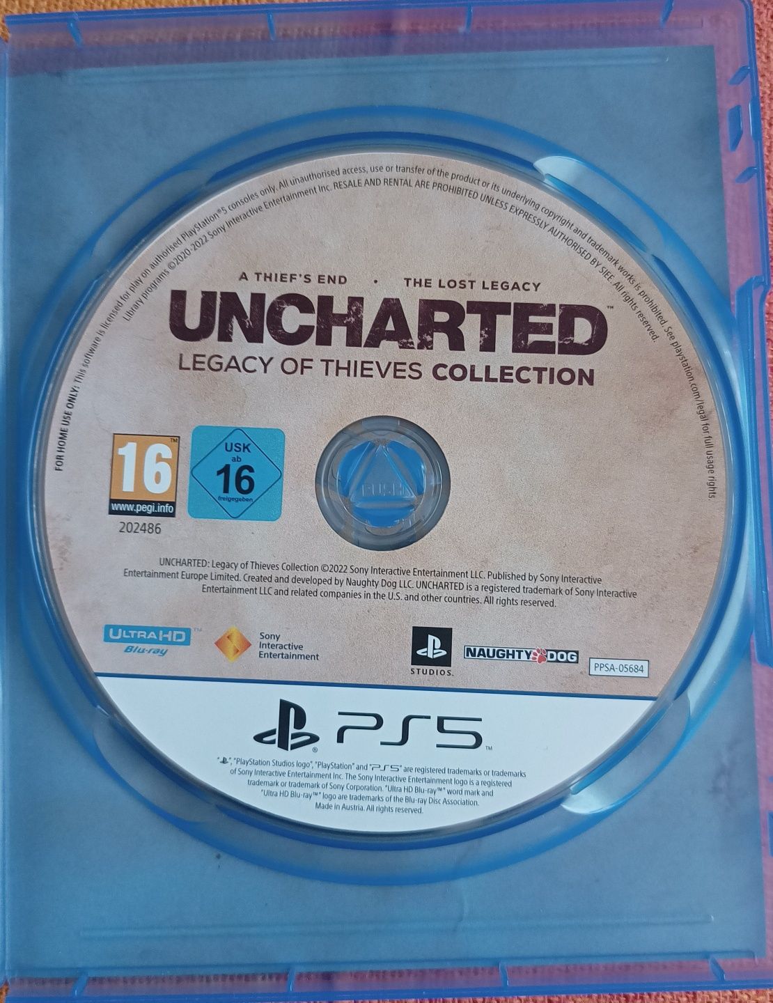 Uncharted Remastered PS5