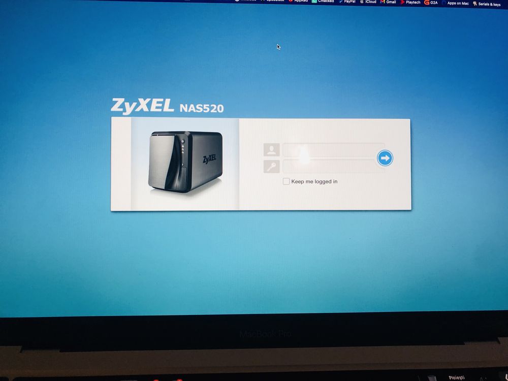 Server nas zyxel 520