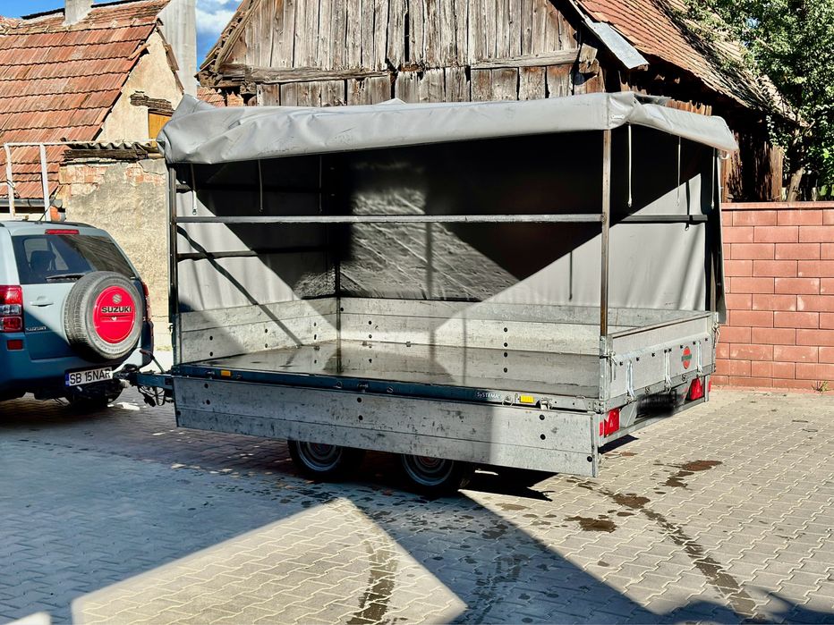 Remorca 2 axe 2000 kg Tip platforma