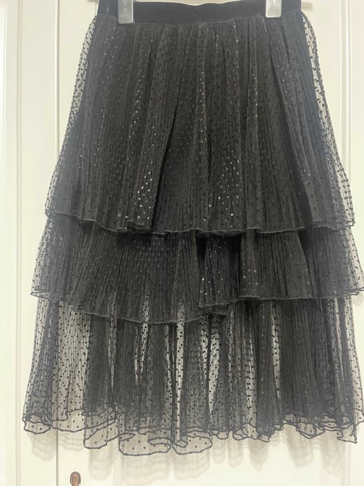 fusta ZARA, negru marimea S