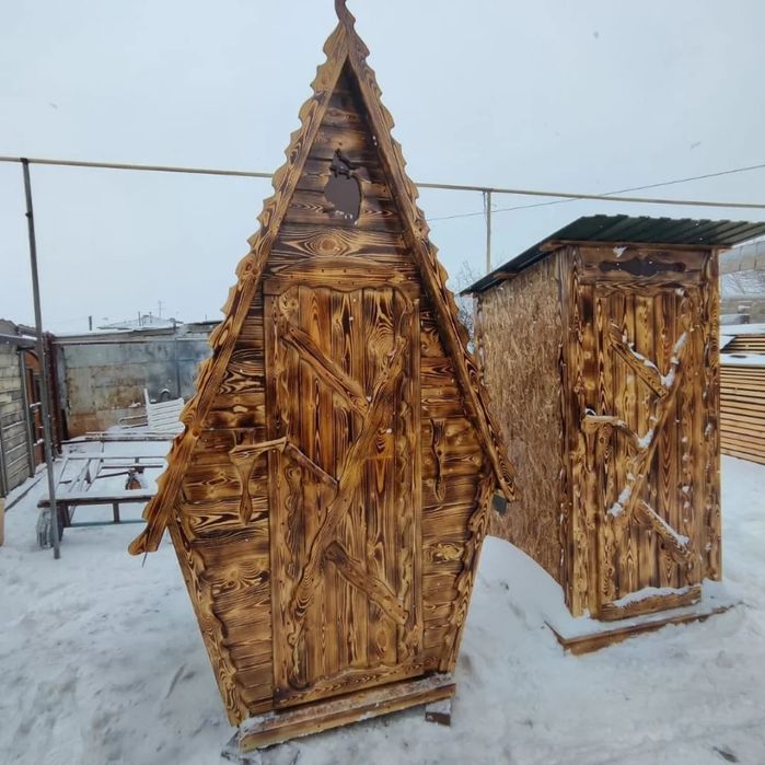 Деревянные туалеты