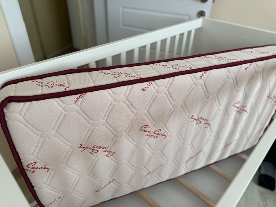 Бебешка кошара Икеа бебешко легло бебешки матрак Pierre Cardin 60/120