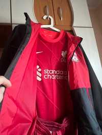 Liverpool FC set complet pantaloni, tricou, geaca, ghete fotbal