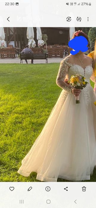 Vând rochie de mireasa