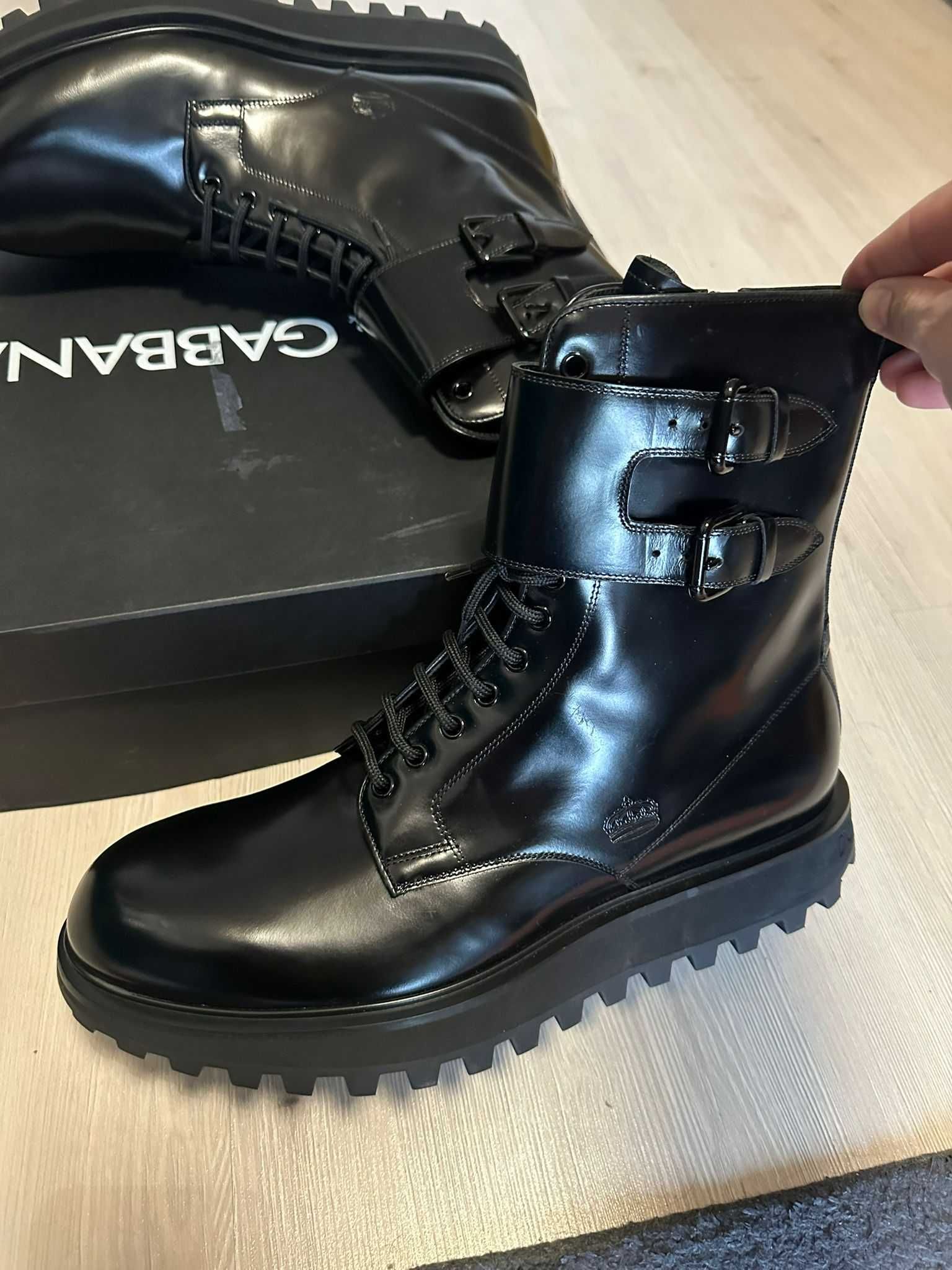 Ghete bărbați Dolce & Gabbana din piele naturală, noi, 43 (real 44)