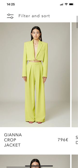 Compleu galben super elegant