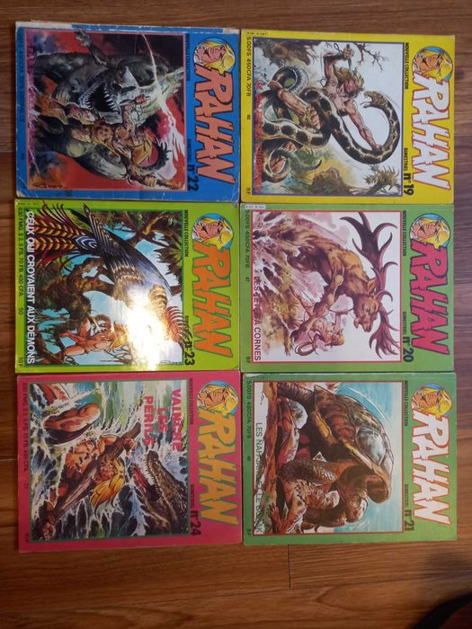 Rahan Nouvelle Collection Bimestriel colectie completa 1-36