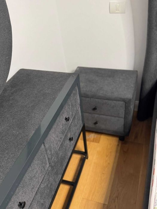 Dormitor complet + 2 carpete – stare excelentă