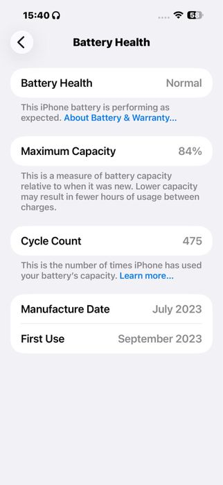 iPhone 15 Pro Max, 256 GB, 5 G, Blue Titanium