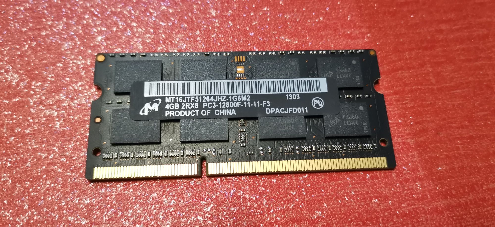 DDR3 laptop 4Gb Micron