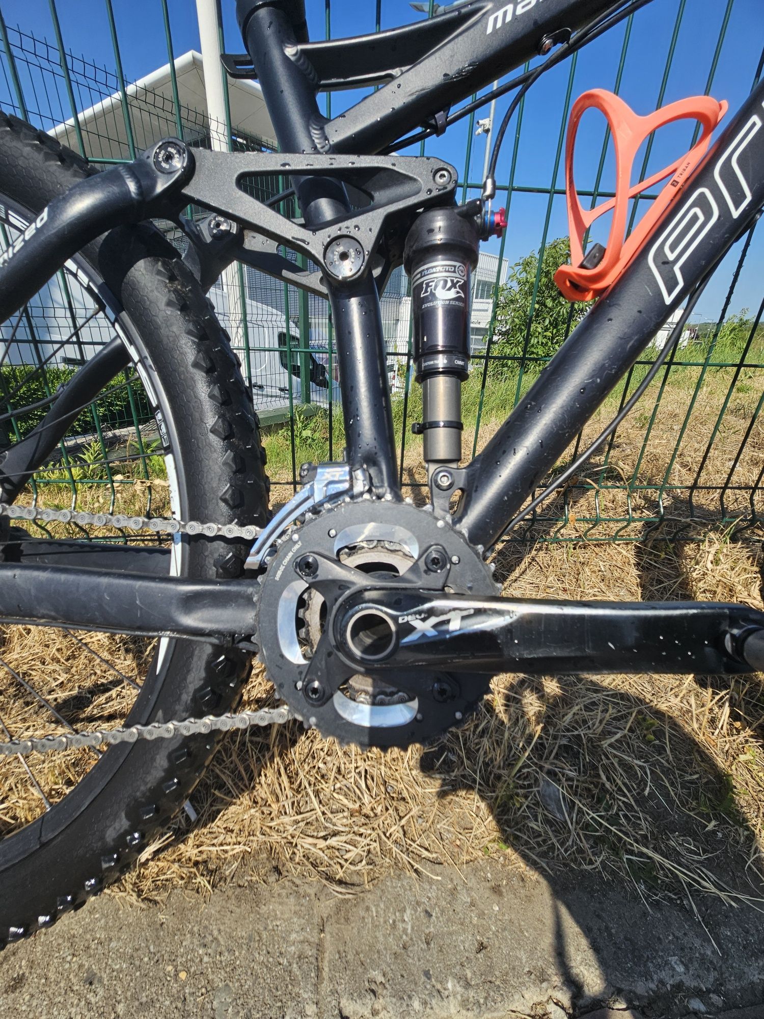 Bicicleta full suspension, fox kashima, full xt