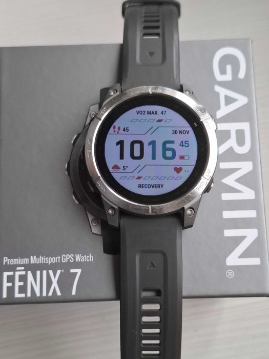 Garmin Fenix 7, cumparat din magazin