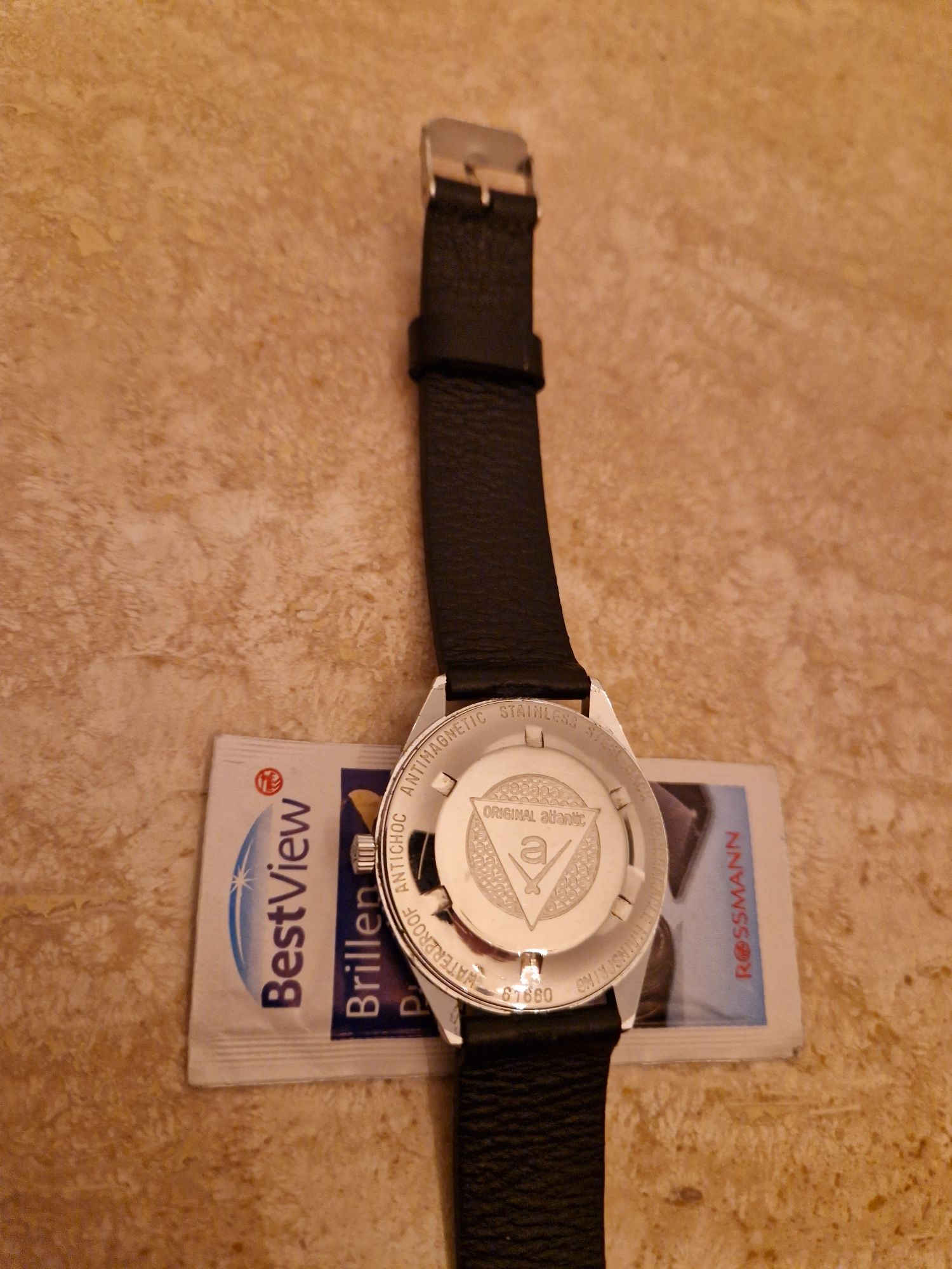 Ceas Atlantic,mecanic, stare ca nou, original