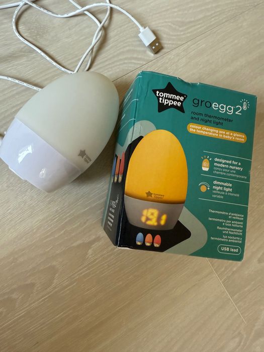Tommee Tippee GroEgg2 - термометър и нощна лампа