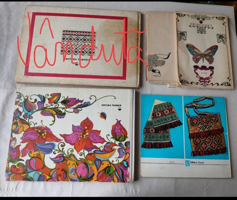 Cusături, broderie și album