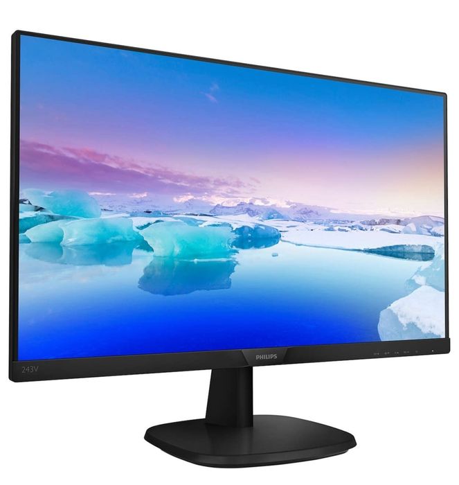 Monitor LED IPS Philips 23.8", Full HD, Ultra-narrow, 75Hz, DVI, HDMI,