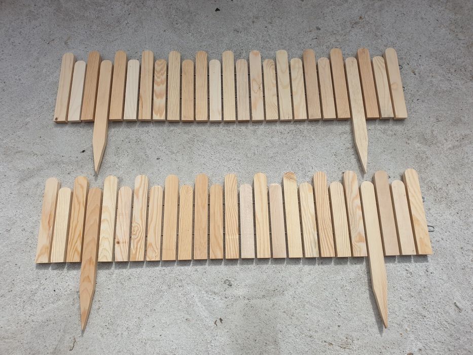 Дървена ограда(декоративна оградка) ролка