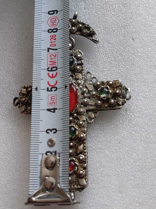 Rusia Argint 84 Panagia și două cruci