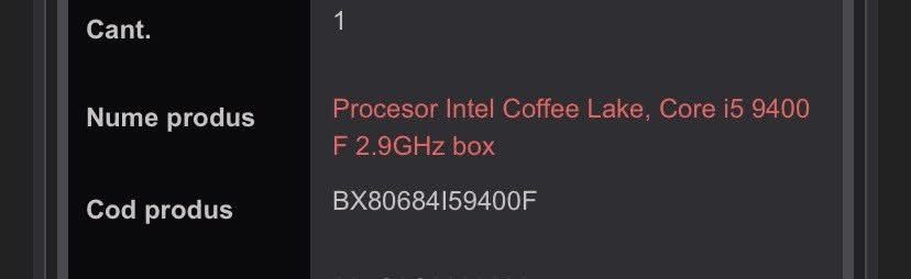 Pc/Calculator gaming i5-9400f
