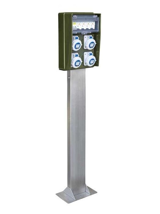 Coloana electrica -4 prize monofazat, 230v, 32A, 6A - GARANTIE!