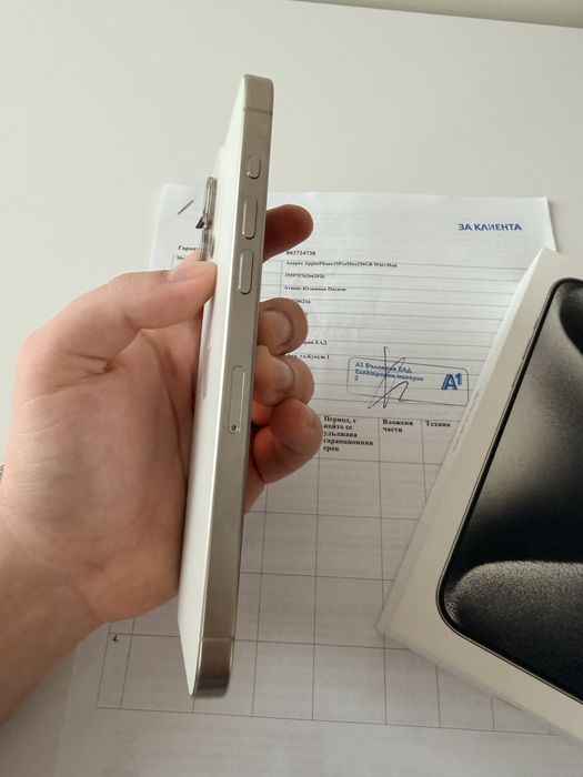 iPhone 15 Pro Max 256gb White