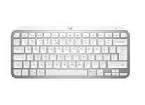 Tastatura wireless iluminata Logitech MX Keys Mini, layout ES, Alb Gri